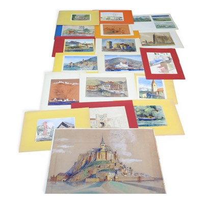 Lot 466 - Cooper Bell, 20th century, a study of Venice...