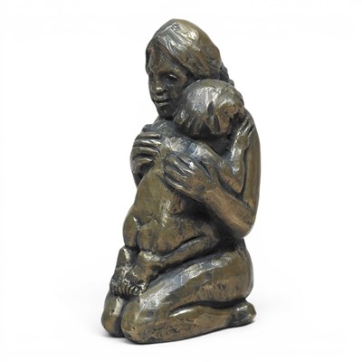 Lot 249 - Theresa Gilder, contemporary, mother and child,...