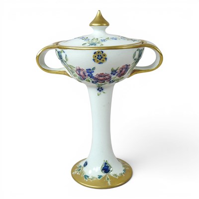 Lot 61 - A MacIntyre & Co. Art Nouveau florian ware...