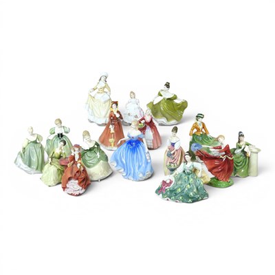 Lot 519 - A collection of seventeen Royal Doulton...