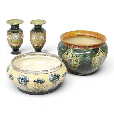 Lot 325 - An early 20th century Royal Doulton stoneware...
