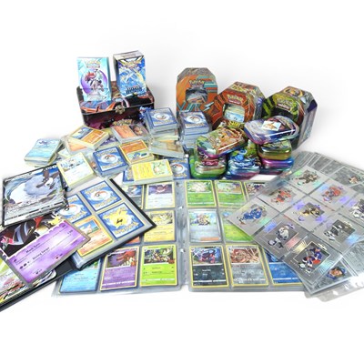 Lot 563 - A collection of Pokemon and other trading...