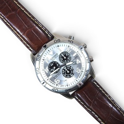 Lot 455 - A Citizen Eco-Drive perpetual calendar...
