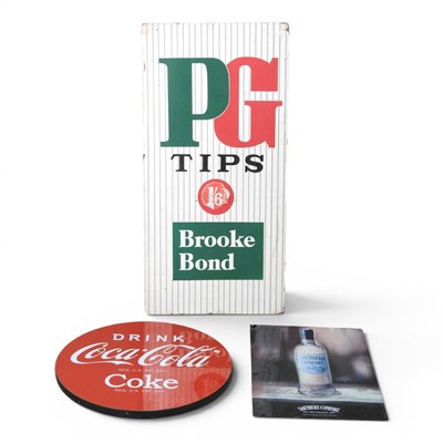 Lot 383 - A PG Tips advertising sign, 110cm high,...