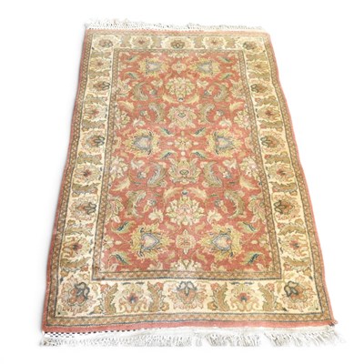 Lot 253 - A Persian carpet, with foliate designs of a...