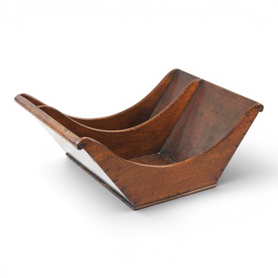 Lot 60 - A 19th century mahogany stilton cheese coaster,...