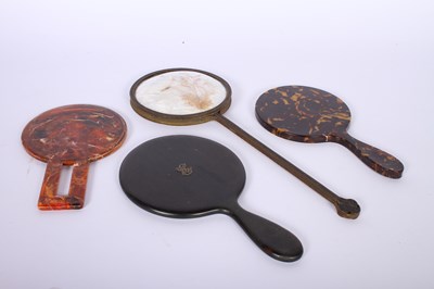 Lot 716 - A collection of four dressing table mirrors.
