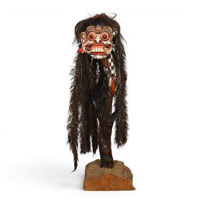 Lot 264 - A traditional Balinese Rangda mask...
