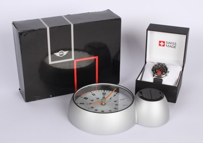 Lot 80 - An Alfa Romeo gent's wristwatch and a Mini...