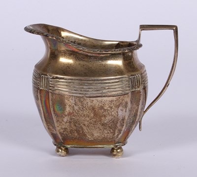 Lot 65 - A Victorian silver milk jug, London 1895, 94g