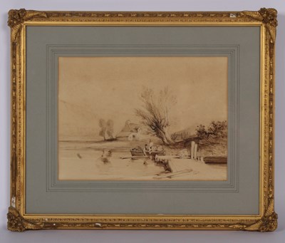 Lot 354 - Attributed to Miles Edmund Cotman (1810-1858),...