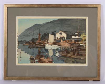 Lot 299 - Hiroshi Yoshida (1876-1950), 'Harbour of...