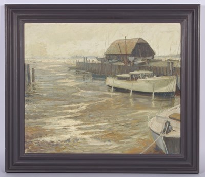 Lot 359 - R.H. Talmadge (20th century), Boat on the...