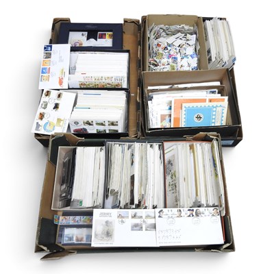 Lot 185 - Three boxes of stamps. mainly 20th century, to...