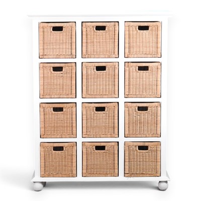 Lot 243 - A modern white painted cabinet containing...