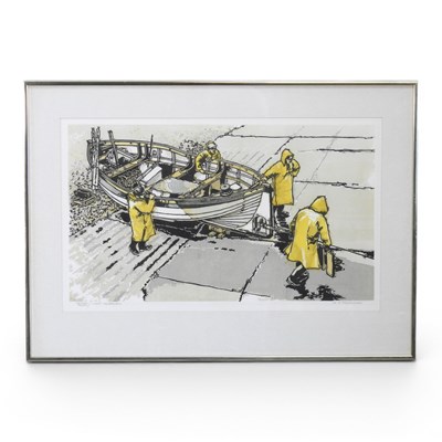 Lot 18 - Henry John Jackson, b1938, Wet Slipway,...