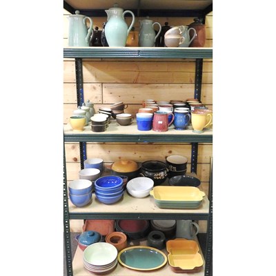 Lot 451 - A large collection of Denby pottery tea and...