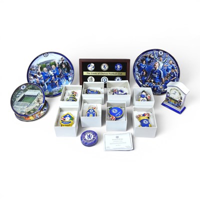 Lot 194 - A collection of Danbury Mint Chelsea FC...