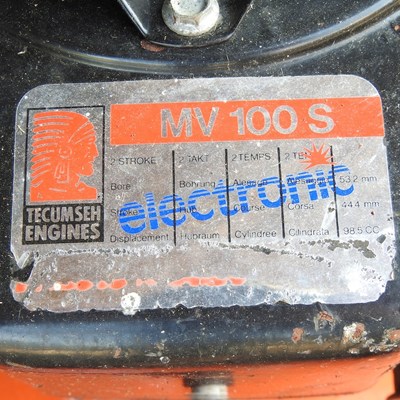 Lot 357 - A Flymo petrol lawnmower